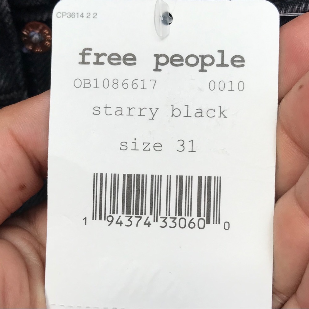 Free People Shelby Distressed Denim Overalls NEW - Picture 7 of 9